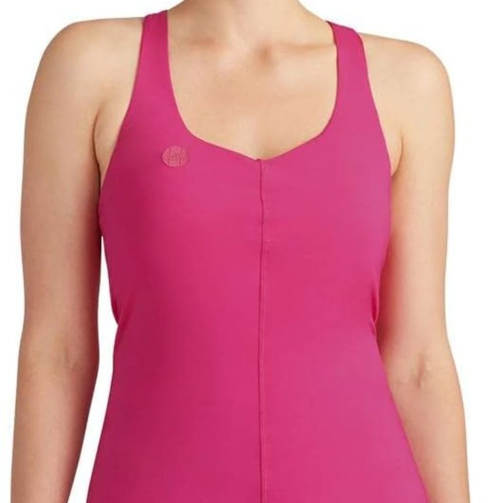 Fila Bra Top Kick Serve Racerback Tennis Tank Pink  sz Medium NEW